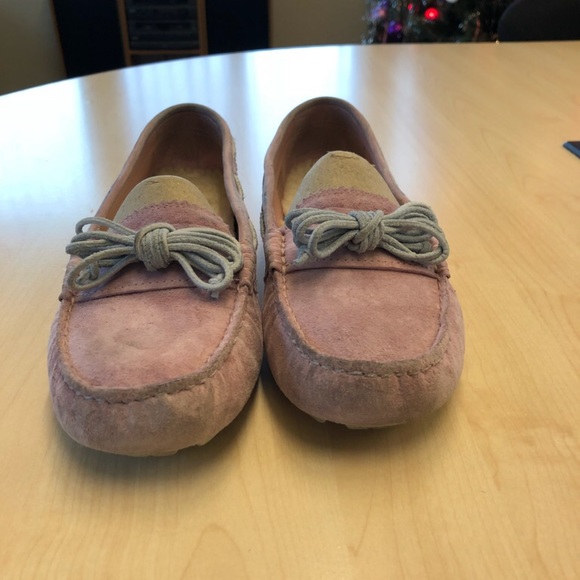 Pink and grey UGG loafers - Picture 3 of 7